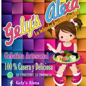 P-CH12001-5 Charola de Gelatinas Gely's Alexa
